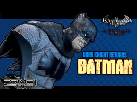 Prime 1 Studio Batman Arkham City The Dark Knight Returns Batman Bust Statue Video Review