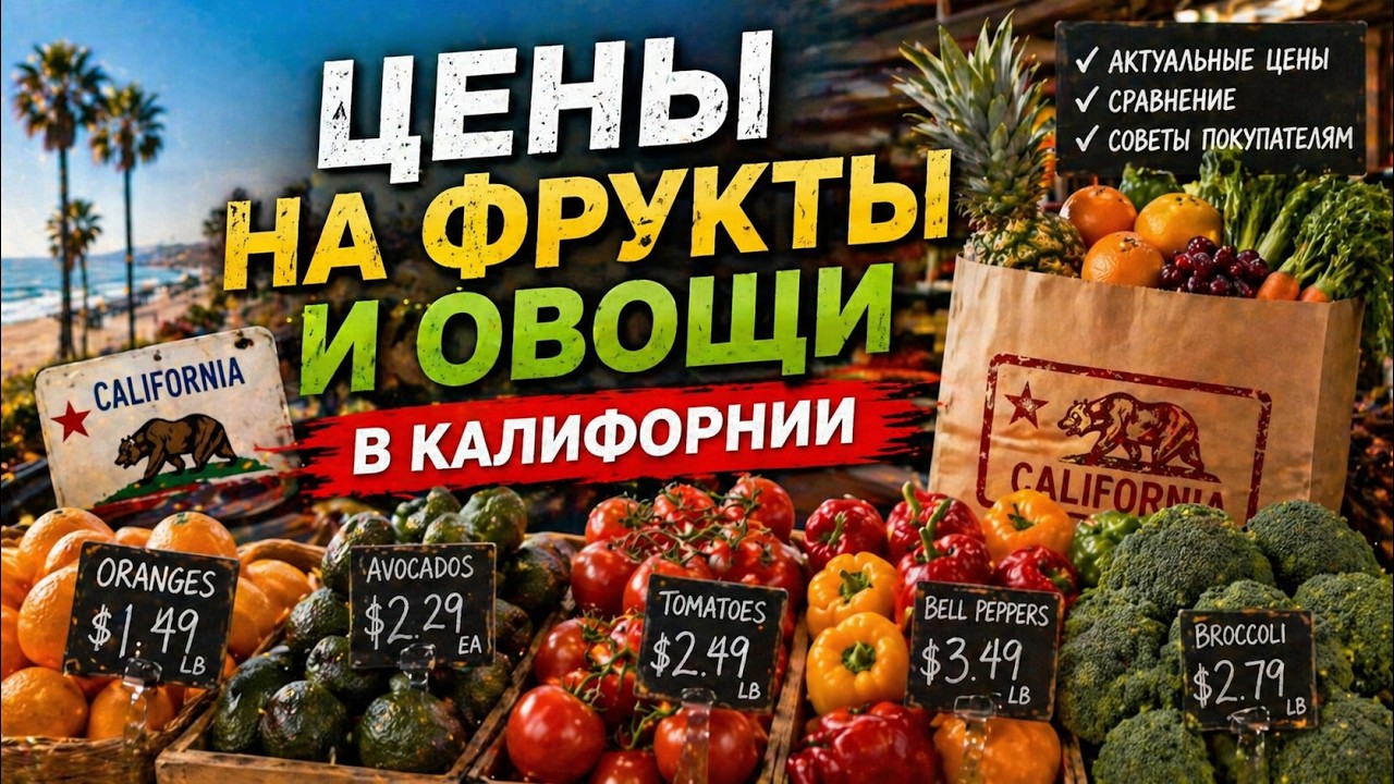 Ценник калифорнийских раскладок - конец апреля 2026