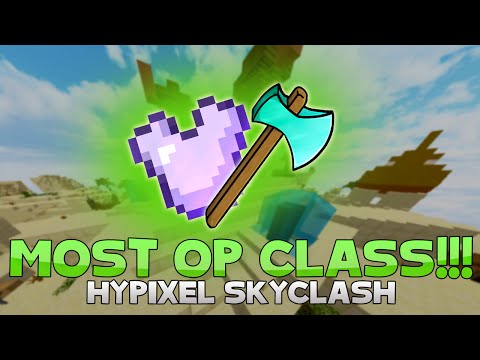 MOST OVERPOWERED CLASS IN SKYCLASH + ULTIMATE FAIL! ( Hypixel Skyclash )