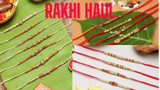 Rakhi shopping haul// latest rakhi for Raksha Bandhan 2021// affordable rakhi online