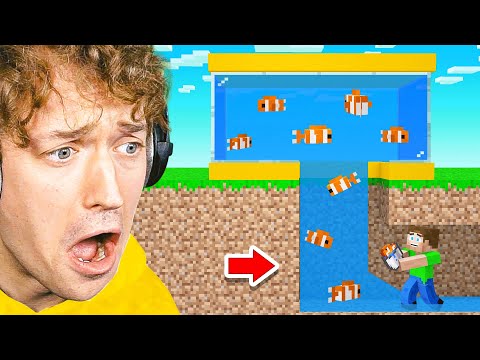 JELLY STOLE My FISH In Minecraft! (New Cow Town)