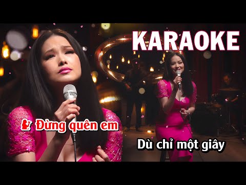 Karaoke | Đừng Quên Em - Hồ Hoàng Yến | Tone Nữ | Hòa Âm: Trúc Sinh