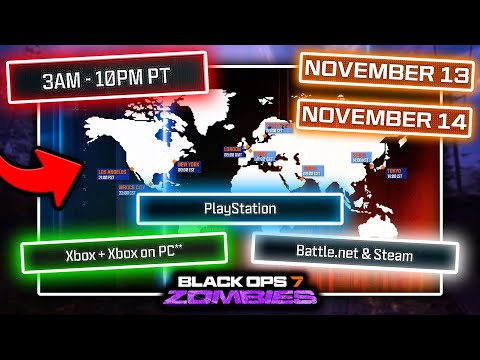 *LAUNCH TIMES & DATES* You NEED To Know For Black Ops 7!