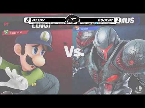 Quarantainment 19 Losers Quarters - RiiKy (Luigi) Vs. bobert (Dark Samus) Smash Ultimate - SSBU