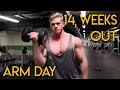 Big Arm Day & Diet Changes! (14 Weeks Out)
