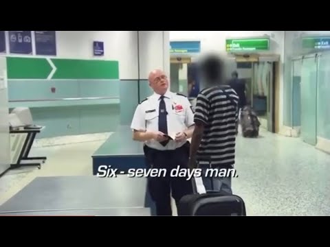 Nothing to Declare Police Not Letting Black Man Past UK Boarders Pt.1 [Full Video]