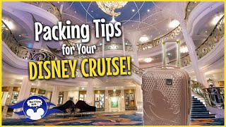 Helpful PACKING TIPS for Your Disney Cruise! (with kids)