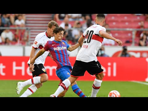 16 year old Pablo Paez Gavi vs VfB Stuttgart Pre Season Friendy