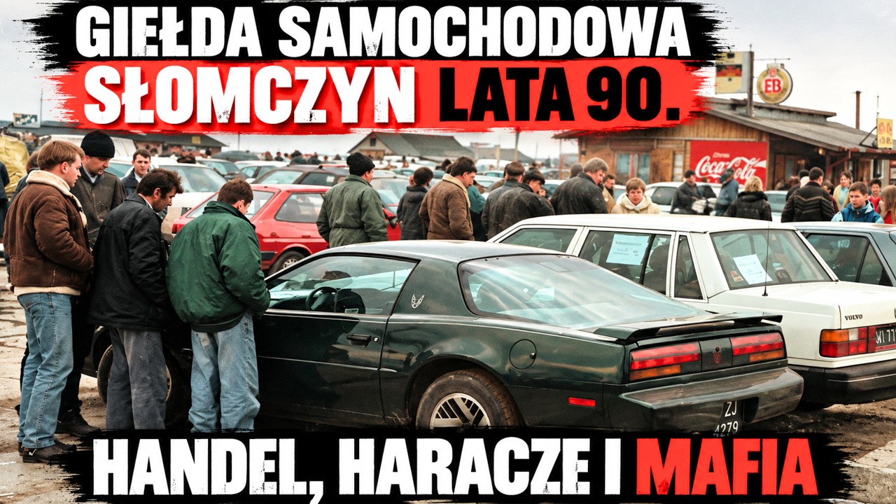 GIEŁDA SAMOCHODOWA w Słomczynie. Miliony, przekręty i MAFIA, która żądała haraczy od handlarzy