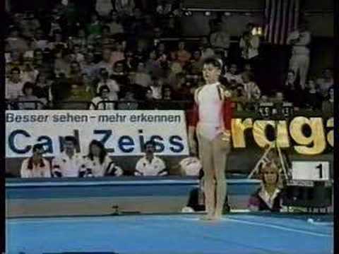 Cristina bontas FX AA 1989 worlds (Perfect ten)