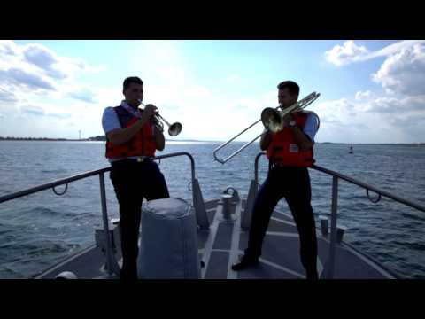 United States Coast Band performing "Semper Paratus"