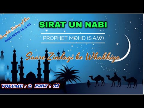NABI MOHD (S.A.W) COMPLETE LIFE STORY (GHAZWA QAIBAR) Part 51
