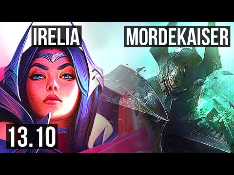IRELIA vs MORDE (TOP) | 8 solo kills | TR Grandmaster | 13.10