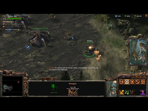 StarCraft II: Shadow of the Brood Campaign Mission 1 - The Beginning