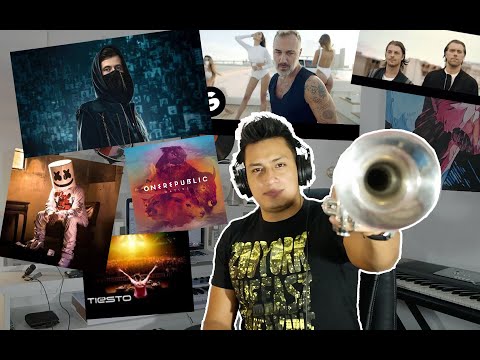 MIX MÚSICA ELECTRÓNICA EN TROMPETA - Jairo Trompetista (NOTAS EN LA DESCRIPCIÓN)