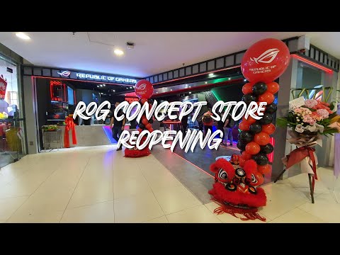 ROG Concept Store ReOpening @ Plaza Low Yat