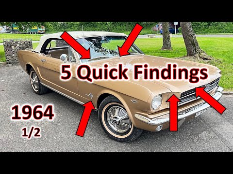 How to Identify a REAL 1964 1/2 Mustang from the Outside ✅ Stop Being Fooled!