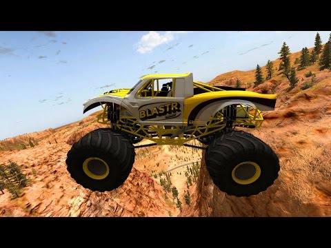 High Speed Jumps Crashes Compilation #1 (BeamNG.Drive)