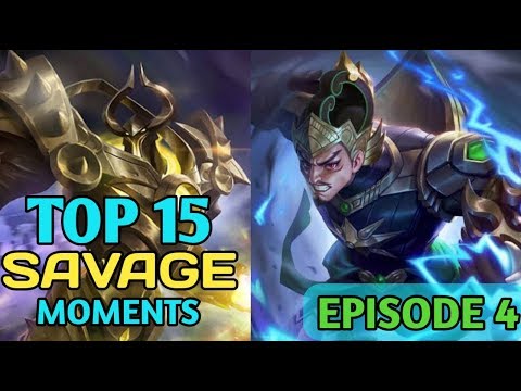 TOP 15 SAVAGE Moments Mobile Legends Episode 4 MLTV