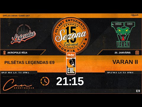 2026 01 20 | PILSĒTAS LEĢENDAS E9 (PL9) - VARAN II (VR2) | E9
