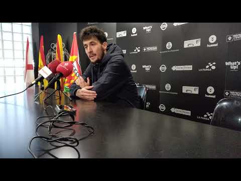 Rueda de prensa Christian Alfonso C. E. L'Hospitalet - C. P. San Cristóbal