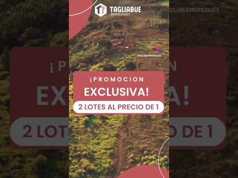 2 lotes al precio de uno! Estación conlara