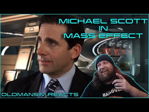 Michael Scott In Mass Effect // OldManSim Reacts