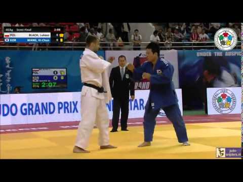 Judo 2014 Grand Prix Ulaanbaatar: Blach (POL) - Wang (KOR) [-81kg] semi-final