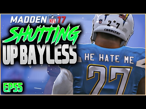 SHUTTING UP SKIP BAYLESS! MADDEN 17 CAREER MODE RB | SEASON 6