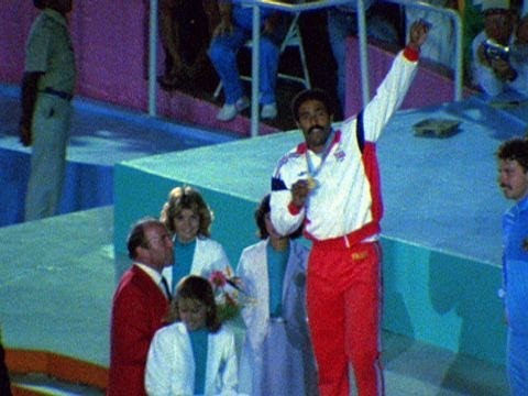 Daley Thompson Wins Second Decathlon Gold - Los Angeles 1984 Olympics
