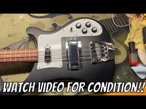 2018 Rickenbacker 4003S Satin Black ~Video~ image 12