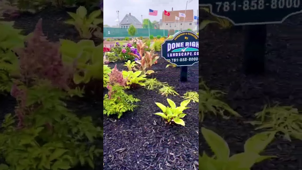Massachusetts Adopt-a-site program and Beautification Sponsorship Done Right Landscape Wakefield