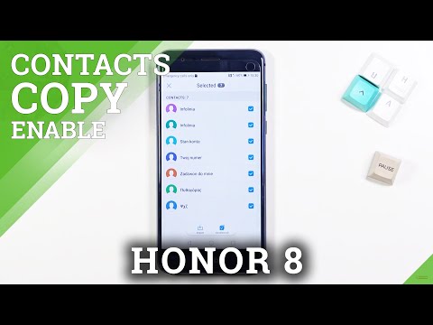 How to Copy Contacts in Honor 8 – Transfer Contacts from SIM to Memory