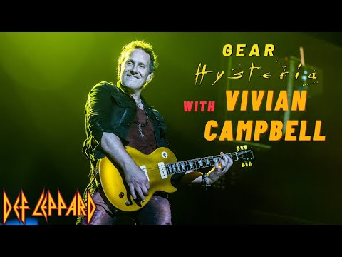 DEF LEPPARD - Gear Historia with Vivian Campbell  🎸