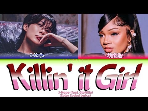 J-hope 'Killin' it Girl (feat. GloRilla)' Lyrics || Color Coded Lyrics