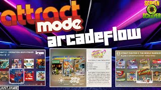 Attract-Mode ArcadeFlow Easy Setup 2025  #attractmode #emulator #frontend