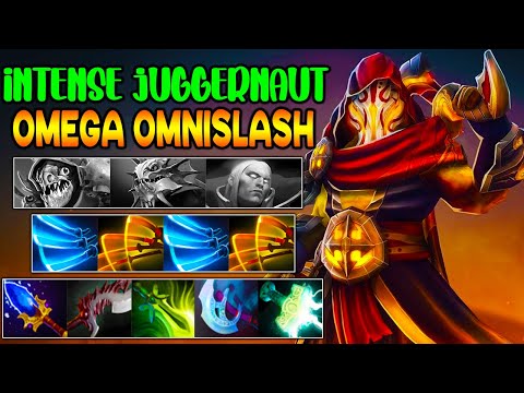 INTENSE JUGGERNAUT CARRY - OMEGA OMNISLASH - INSANE TEAM FIGHT - DOTA 2 GAMEPLAY