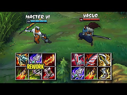 MASTER YI REWORK vs YASUO