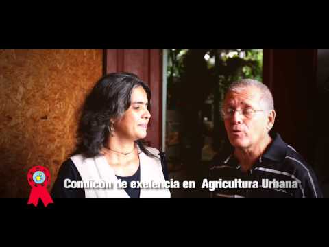 Proyecto comunitario de agricultura familiar urbana en Cuba