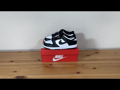 Nike Dunk Low Retro White Black (PS) CW1588-100