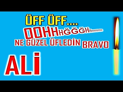 İyi ki Doğdun Ali İsme Özel Komik Doğum Günü Şarkısı