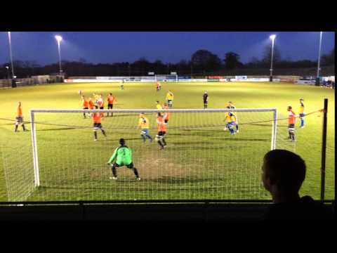 Stamford Lions v Stamford Belvedere (Rob Forster free kick)