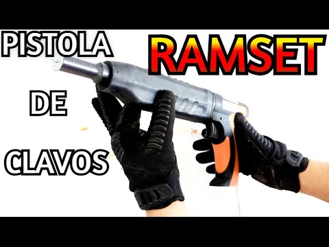 Cómo usar la pistola de clavos ramset para principiantes
