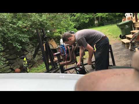 Ford 351w windsor AFR heads Comp cams big mutha thumpr cam test stand run