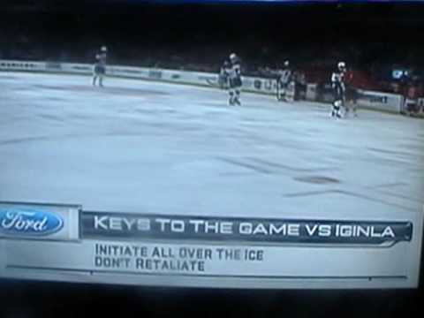 Keys to the game vs Iginla? WTF?!?!?!?