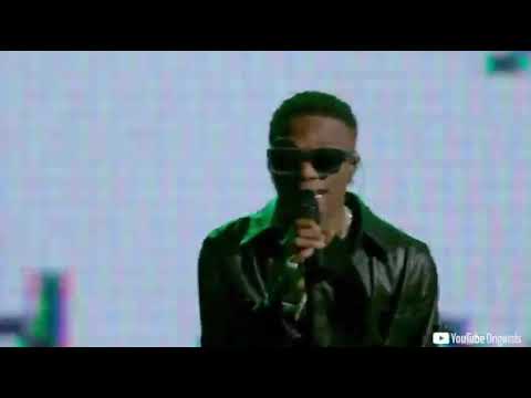 Wizkid Performing BLESSED Live On YouTube Originals