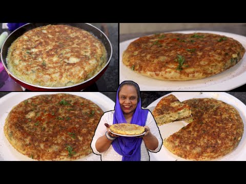 Spanish Omelette Recipe | Easy And Tasty Breakfast Recipe | Spanish Cheese Omelette