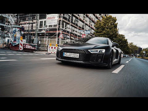 Audi R8 V10 plus CarPorn | Frankfurt | FavGraphs 4K