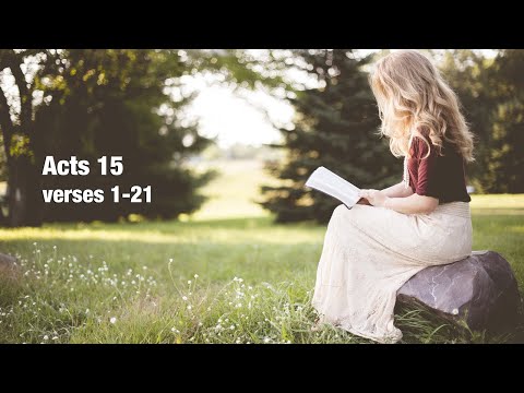 Acts 15:1-21 read by Revd Martyn Neads of Swanage United Reformed Church