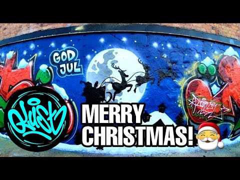 CHRISTMAS GRAFFITI SESSION - OLUST & NORSE